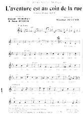 descargar la partitura para acordeón L'aventure est au coin de la rue (Valse Chantée) en formato PDF