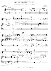 télécharger la partition d'accordéon Le parrain - The godfather songbook au format PDF