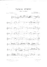 download the accordion score Tango perdu in PDF format