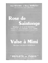 télécharger la partition d'accordéon Rose de Saintonge (Valse Chantée) au format PDF