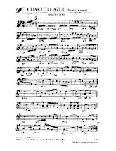 télécharger la partition d'accordéon Cuartito azul (Premier serment) (Tango) au format PDF
