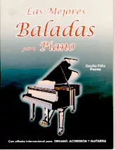 télécharger la partition d'accordéon Las mejores baladas para piano au format PDF