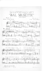 scarica la spartito per fisarmonica Bal Musette (Java Chantée) in formato PDF