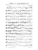 scarica la spartito per fisarmonica Vive l'accordéon (Marche) in formato PDF