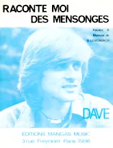 download the accordion score Raconte moi des mensonges in PDF format