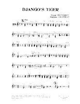download the accordion score Django's Tiger in PDF format