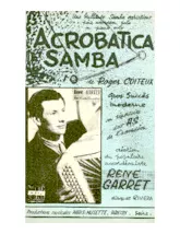 télécharger la partition d'accordéon Acrobatica Samba au format PDF