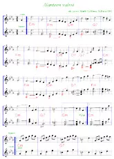 download the accordion score Alanteen  valssi in PDF format