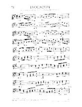 télécharger la partition d'accordéon Evocacion (Tango) au format PDF