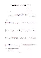 descargar la partitura para acordeón Corfou c'est fou (Sirtaki) en formato PDF