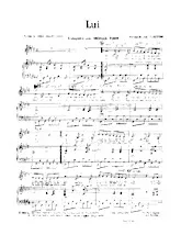 télécharger la partition d'accordéon Lui (Chant : Michèle Torr) au format PDF