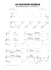 download the accordion score Un souvenir heureux (De la série Télévisée : Le Tiroir Secret) in PDF format