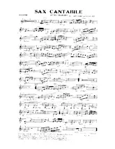 télécharger la partition d'accordéon Sax Cantabile (Afro Mambo) au format PDF
