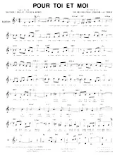 scarica la spartito per fisarmonica Pour toi et moi (Boston) in formato PDF