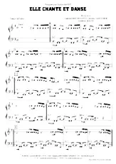 télécharger la partition d'accordéon Elle chante et danse (Salsa) au format PDF