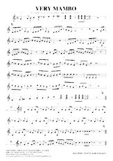 descargar la partitura para acordeón Very Mambo en formato PDF
