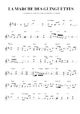 download the accordion score La marche des guinguettes in PDF format