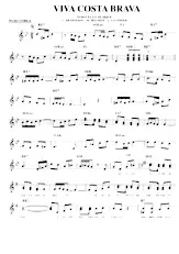 scarica la spartito per fisarmonica Viva Costa Brava (Paso Doble) in formato PDF