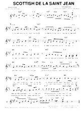 scarica la spartito per fisarmonica Scottish de la Saint Jean in formato PDF