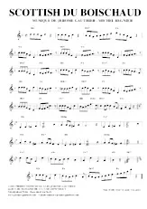 descargar la partitura para acordeón Scottish du Boischaud en formato PDF