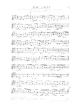 descargar la partitura para acordeón Paciencia (Tango) en formato PDF