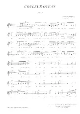 download the accordion score Couleur Océan (Baïon) in PDF format