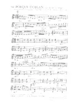 scarica la spartito per fisarmonica Porque doblan (Les cloches du village) (Tango) in formato PDF