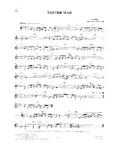 descargar la partitura para acordeón Mister Mad (Madison) en formato PDF