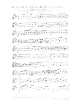 download the accordion score Se va y no vuelve (Se va la vida) (Glisse au fil de la vie) (Tango) in PDF format