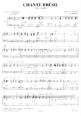 download the accordion score Chante Brésil in PDF format