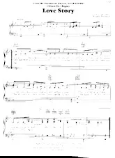 descargar la partitura para acordeón Love Story (Where do I beguin) en formato PDF