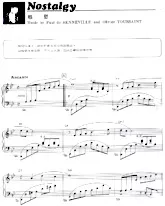 descargar la partitura para acordeón Nostalgy en formato PDF