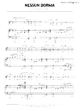 download the accordion score Nessun Dorma  in PDF format