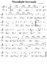 scarica la spartito per fisarmonica Moonlight Serenade (Transcription) in formato PDF