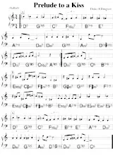 download the accordion score Prelude to a kiss in PDF format