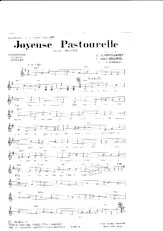 scarica la spartito per fisarmonica Joyeuse Pastourelle (Valse Chantée) in formato PDF