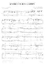 download the accordion score Entre cour et jardin in PDF format