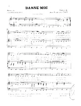 télécharger la partition d'accordéon Danse-Moi (Chant : Rose Laurens) au format PDF