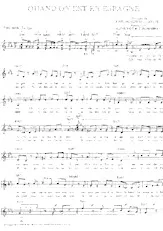 download the accordion score Quand on est en Espagne (Paso Doble) in PDF format