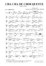 download the accordion score Cha cha de Chouquette in PDF format