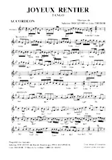 descargar la partitura para acordeón Joyeux rentier (Tango) en formato PDF