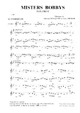 télécharger la partition d'accordéon Misters Bobbys (Fox Trot) au format PDF