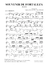 télécharger la partition d'accordéon Souvenir de Fortaleza (Baïon) au format PDF