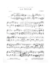 download the accordion score La rouge (Java) in PDF format