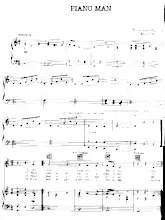 descargar la partitura para acordeón Piano Man en formato PDF