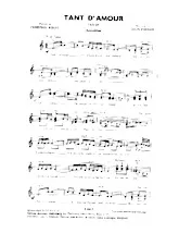télécharger la partition d'accordéon Tant d'amour (Tango) au format PDF