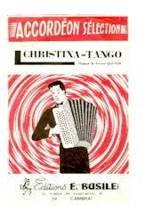 télécharger la partition d'accordéon Christina Tango au format PDF
