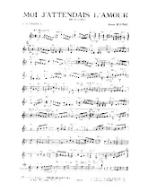 download the accordion score Moi j'attendais l'amour (Boléro) in PDF format