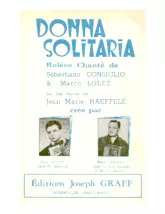 télécharger la partition d'accordéon Donna Solitaria (Orchestration Complète) (Boléro Chanté) au format PDF