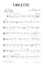 download the accordion score Violette (Valse Chantée) in PDF format